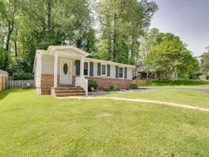 Walk to Beach Charming Maryland Home with Yard!