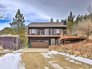 Private Sauna & Mtn Views: Idaho Springs Gem