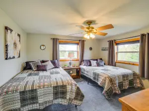 Lakefront Wisconsin Home w/ Boat Dock & Fire Pit!