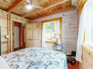 Lakefront home on McGrath Pond - once featured on Maine Cabin Masters