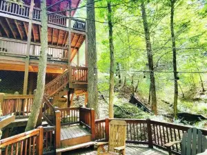 Luxury Cabin with Waterview and Privacy, Hiking