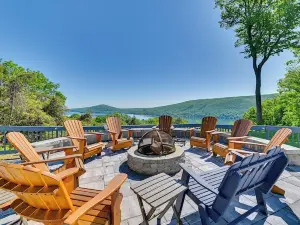 Finger Lakes Vacation Rental w/ Hot Tub & Pool