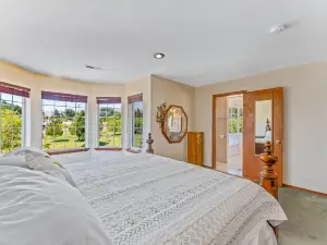 Expansive Spanish-style home with two decks, grill, private W/D, & fast WiFi