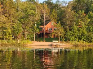 Private Point Lake Chalet.