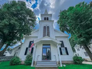 Historic Church with Stained Glass and Pond Access - Charming Escape