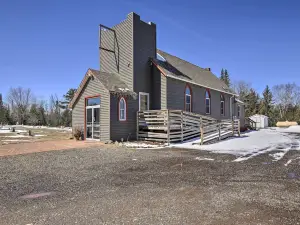 Renovated Historic Church Along Namekagon River!