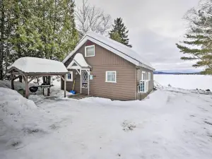 Cozy Maine Lakefront Cabin Rental