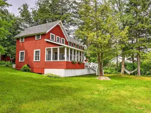 Authentic 1912 Adirondack Lake Camp w/ Fire Pit
