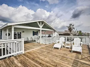 Waterfront Hitchcock Home w/ Spacious Deck!