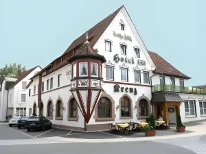 Hotel Kreuz Gästehaus Und Lauchertbar Mit Terrasse