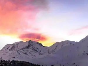 Centre Saint-Gervais Studio Vert Moderne 2 Pers Proche télécabine