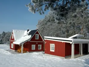 Cottage Faflik - Air Con and Own Sauna, Swedish House No 001
