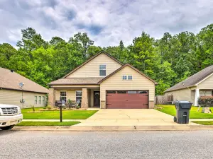 Family Friendly Calera Getaway w/ Game Room!