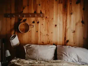 Step Back in Time: Cozy Lakeside Retreat Vintage A-Frame Cabin on Horseshoe Lake