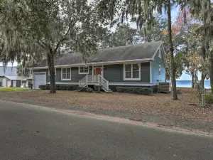 Lakefront Retreat w/ Game Room & Private Dock!