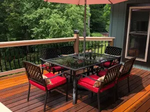 Charming Renovated Waterfront Home with Sunset Views & Deep Water on Wide Cove