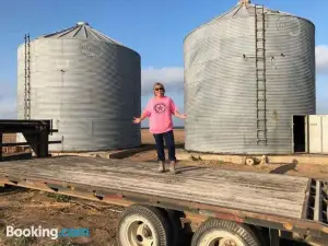 Silo House at Laughing Llama Farm