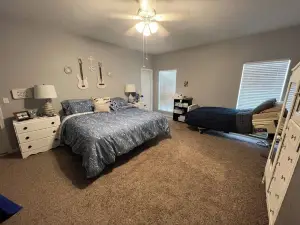 Accessible lake-front 4 bedroom home with TONS of outdoor covered space!