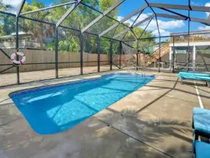 Pet-Friendly Bay View Home w/ Screened Pool Near Lighthouse