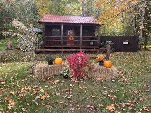 Clean & cozy couples cabin close to the Porcupine mountains~Rustic yet modern