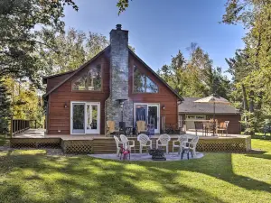 Elcho Escape w/ Private Dock on Post Lake!