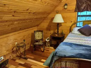 Cozy cabin in the woods. Peaceful and only 15 minutes to Mountain View.