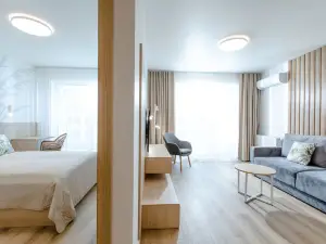 帶河景的公寓，含桑拿和室內泳池