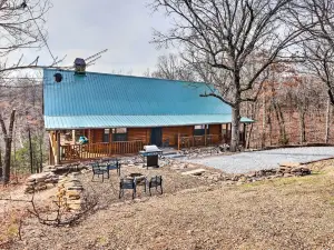 Enchanting Forested Cabin w/ Fire Pit & Grill