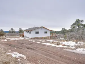 Idyllic Rye Cabin: Deck w/ Mountain Views!