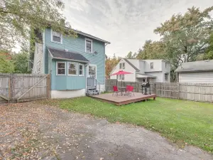 บ้านที่ต้อนรับในยองส์เทานด์พร้อมสนามหลังบ้านส่วนตัว!