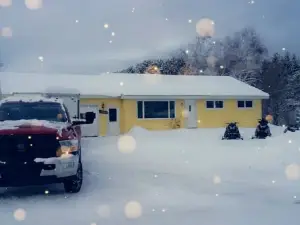 The Sunshine Shack of Newberry Michigan conveniently located and sleeps up to 8