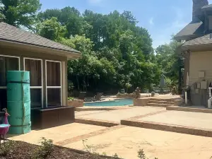 Waterfront Home Springfield, LA Sleeps 8 & Saltwater Pool