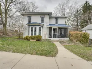 Charming Fennville Home w/ Fire Pit & Deck!