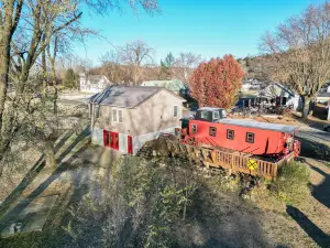 Unique traincar stay at the Katy Caboose!