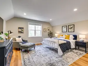 Chic Wisconsin Retreat w/ Deck, Grill & Fire Pit!