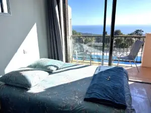 Studio Pool House Vue Mer Panoramique Amazing Sea View Wifi Linge Linen Inclut Aircondition