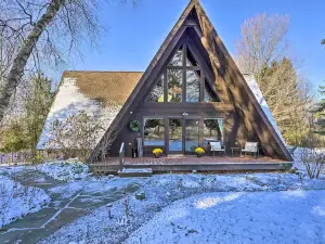 Rustic Lafayette A-Frame Cabin w/ Game Room!