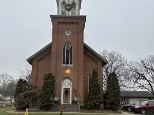 The Storybook Church.  Beautiful vintage brick church built in 1878.