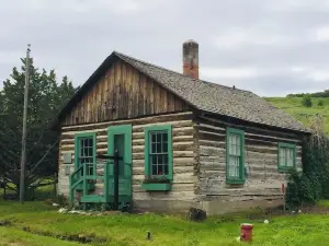The Governor Meagher Cabin in Virginia City