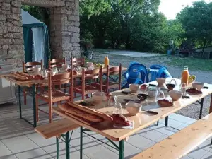 Camping le Bel Air Tente Insolite Sibley's 4 Personnes-Le Romarin