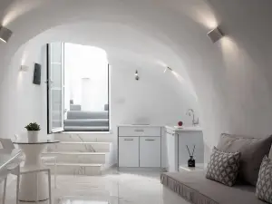 White Concept Caves