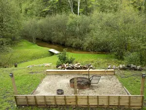Quiet Cabin Setting on small river