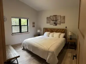 Just built! Wheelerwood cabin at the lake.