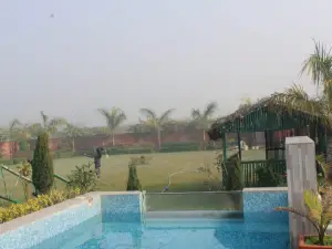 Red Farmhouse and Pool