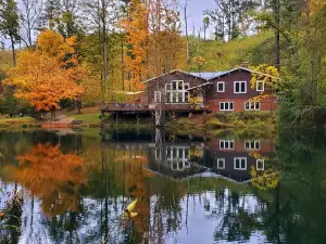 Secluded Waterfront Home Located On 82 Private Acres! Close to HH State Park!