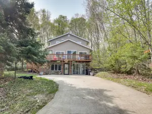 Lakefront Phelps Cabin w/ Boat Dock & Water Toys!