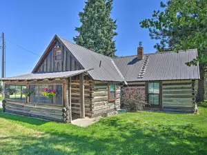 Montana Retreat Original Hamilton Log Cabin!