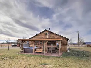 Secluded Cabin w/ Hot Tub, Game Room & Views!