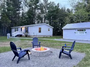 A peaceful Northwoods cottage with direct trail access.