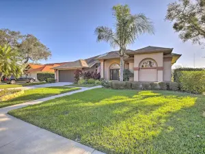 Bright & Sunny Riverview Oasis w/ Pool & Pond